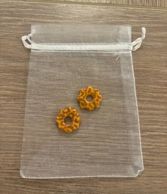 Créoles à pampilles Orange